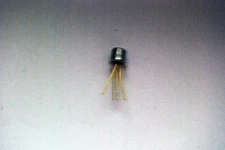 Vintage 2N3823 N JFET 30v 10ma 4 lead transistor TO-72-4 package