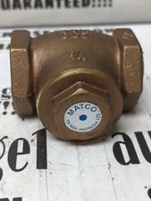 MATCO,521,200WOG 1-1/4 INCH SWING CHECK VALVE NOS