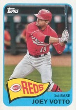 Joey Votto 2021 Topps Baseball 1965 Topps Redux Insert Card #T65-15 Cincy Reds