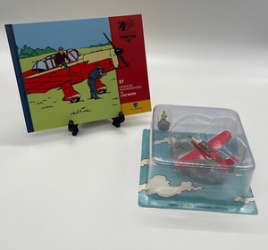 Tintin En Avion – L'Hydravion Américain (L'Éruption Du Karamako) – Collection Hachette