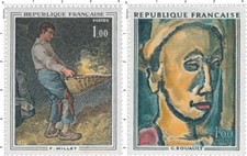 2 Timbres Neufs - Série Y&t N° 1672 à 1673 [ref.2848]