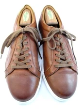 Allen Edmonds "COURTSIDE" Low-Top Leather Dress Sneakers 9 D  Chili (331N)