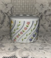 Floral Toothbrush Holder Retro MCM by Andre Richard Vintage