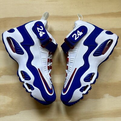 Nike Air Griffey Max 1 Size 7Y USA White Blue Red 2022 GS DX3724