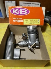 K&B Engine - K&B 61 RC w/k&b Carb And Remote Valve - New