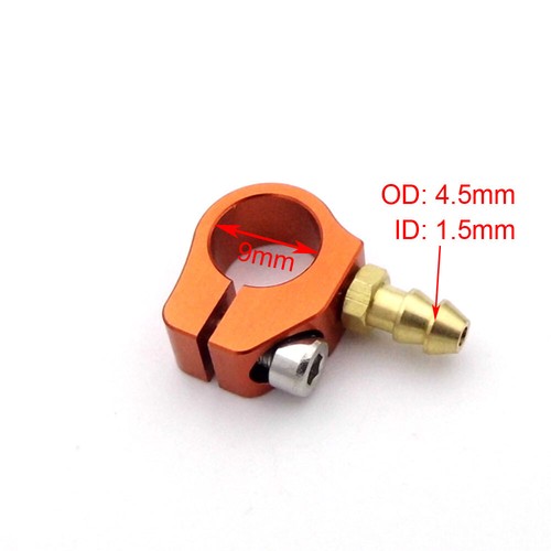 9mm Brass Tube Sleeve Lubricant Oil Faucet Clips for RC Petrol Boat Drive Shafts - Picture 2 of 7