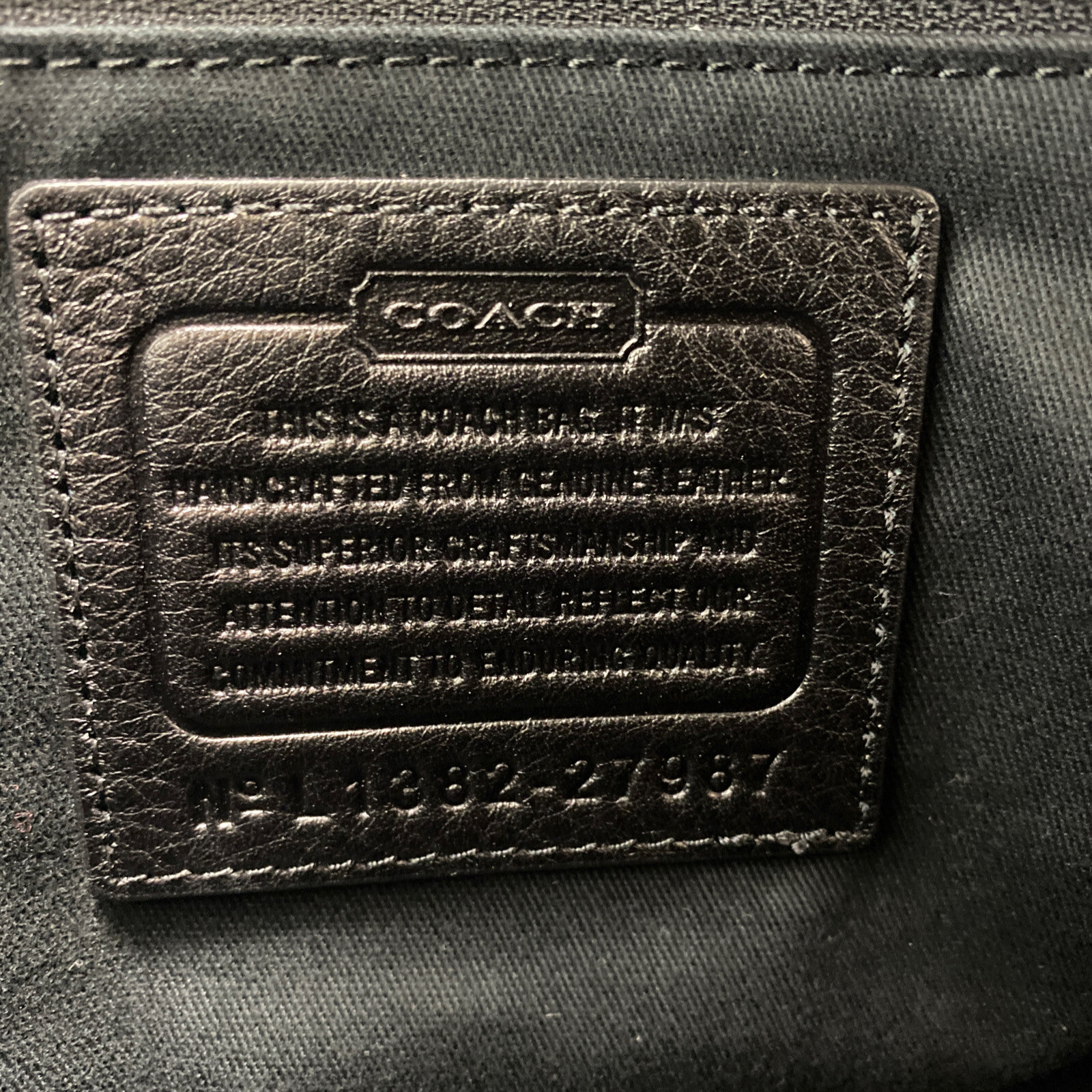 Coach Mini Riley Bleecker Bag Python Embossed Bla… - image 10