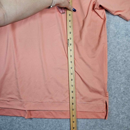 Footjoy Men's Orange Titleist PGA Short Sleeve Golf Polo. Size XL Lightweight - Picture 8 of 9
