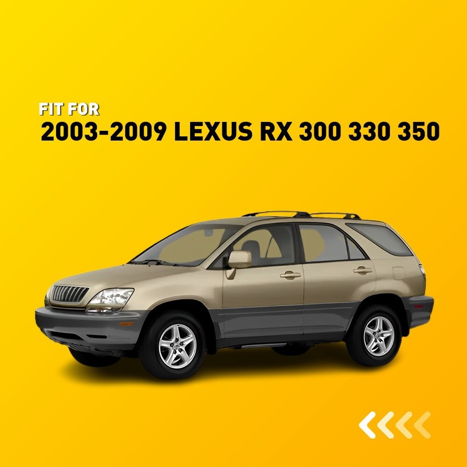 4pcs Seat Armrest Leather Cover Fit for Lexus RX 300 330 350 20032009