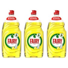 Fairy Washing up Liquid Lemon 1015ml x 3 5.01 per litre