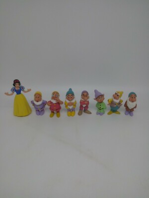 Vintage 7 Seven Dwarfs Dwarves from Disney Snow White All 7