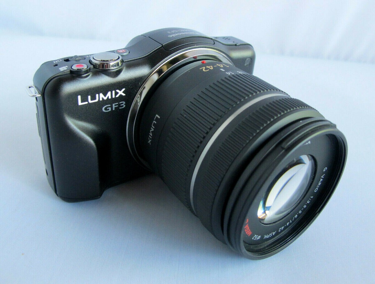 ☆Panasonic LUMIX GF3 14-42mm Panasonic DMC-GF3K Lumix 12.1 Megapixel Camera with14-42mm