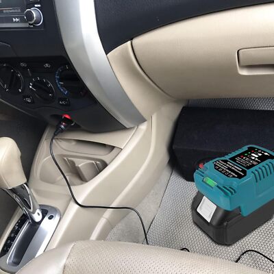 makita cigarette charger Car Charger for Makita 18V Battery Portable Car Charger Cigarette Lighter  Plug