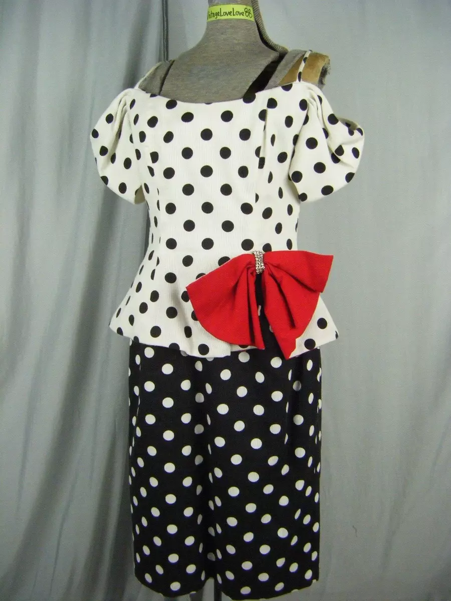 80s polka dot cheap