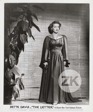 THE LETTER Bette DAVIS La Lettre William WYLER Warner Film Noir Photo 1940