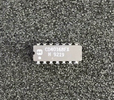CD4016BFX - CMOS Quad Bilateral Switch - DIC14 - HARRIS