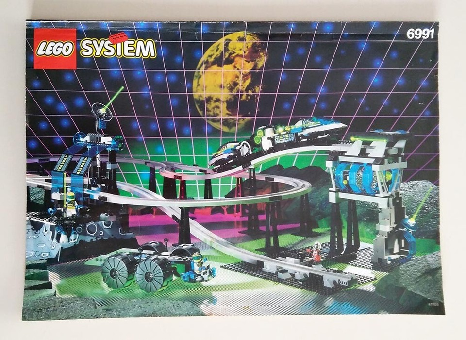 Lego Vintage Space 6991 Unitron Monorail Transport Base with ...