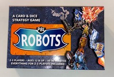 PBL Robots Card & Dice Game-New In Opened Box.
