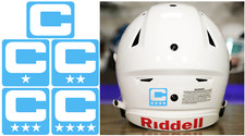LIGHT BLUE Captain C Vinyl Football Helmet Decal Award Jersey Patch Style