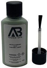 BRITISH STANDARD 14C35 CHARTWELL GREEN PAINT TOUCH UP BOTTLE BRUSH 30ML