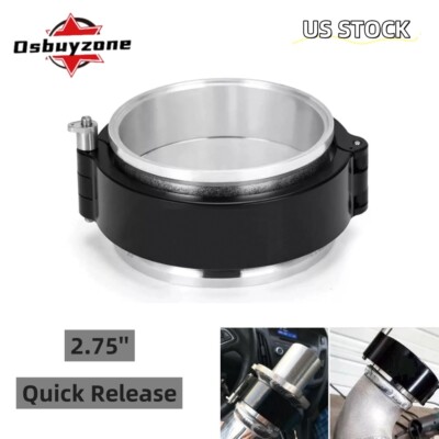 2.75'' 70MM HD V-Band Clamp Quick Release Aluminum for Intake Intercooler Pipes