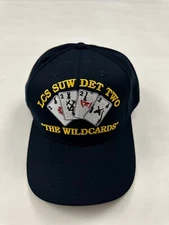The Corps Navy LCS SUW DET TWO The Wildcards Logo Baseball Cap Hat One Size