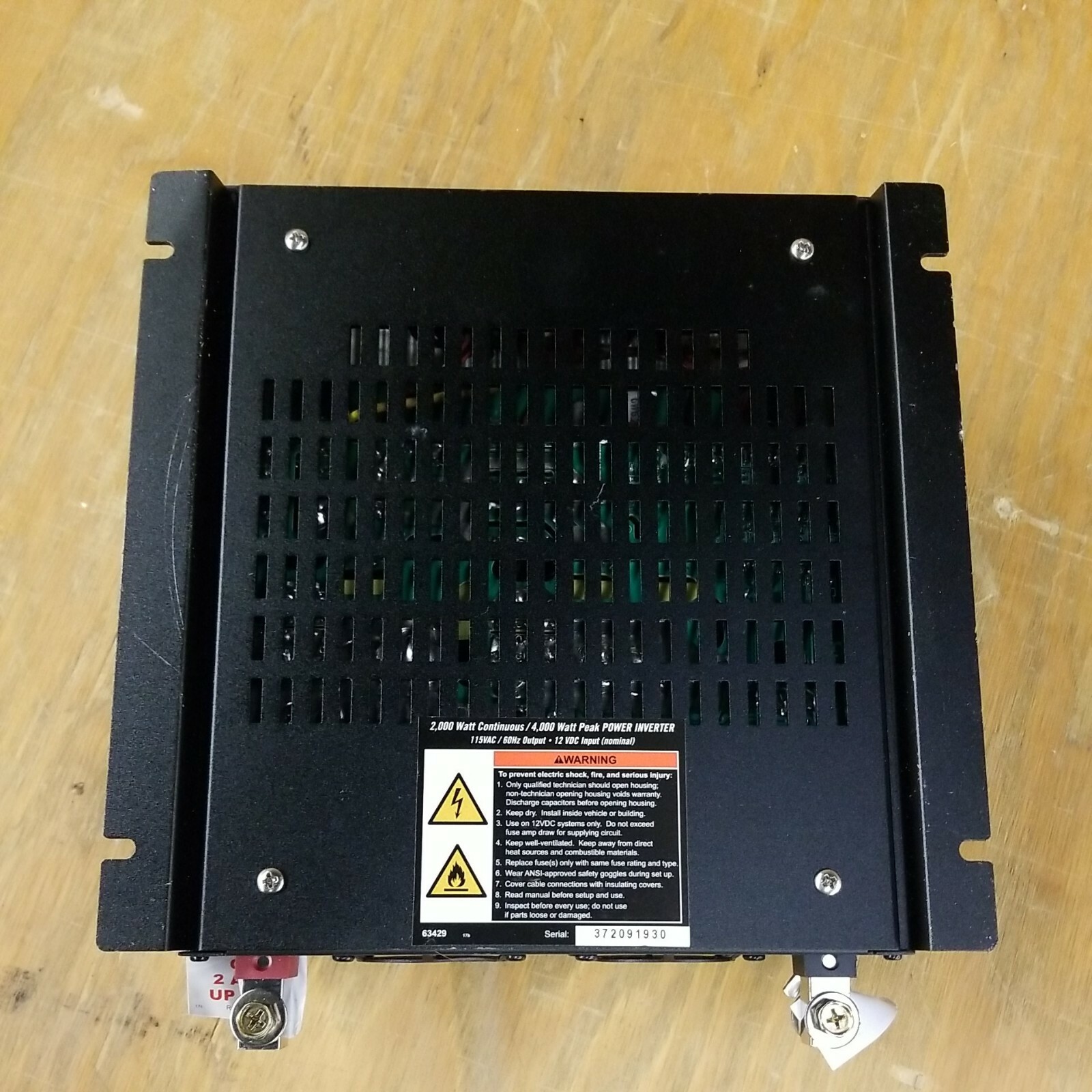 Jupiter 63429 2000 Watt Continuous 4000 Watt Peak Power Inverter eBay