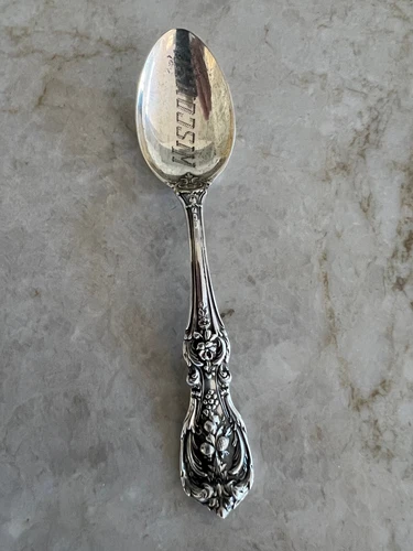 Sterling Reed & Barton Francis I "Wisconsin" Demitasse Spoon