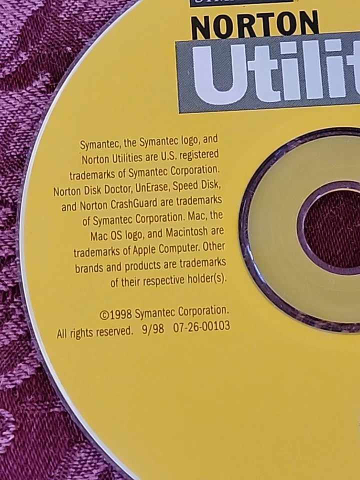 Rare Norton Utilities Version 4.0 for Mcintosh -1999 - Image 2 of 4