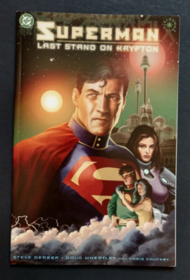 LOT OF 2 ELSEWORLDS SOFT COVERS   SUPERMAN LAST STAND ON KRYPTON & SUPERMAN INC.