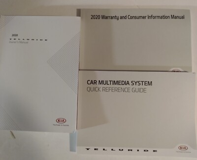 2020 KIA Telluride Owners Manual Guide OEM Factory Case Free Shipping
