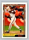 1992 Topps Baseball Willie McGee #65