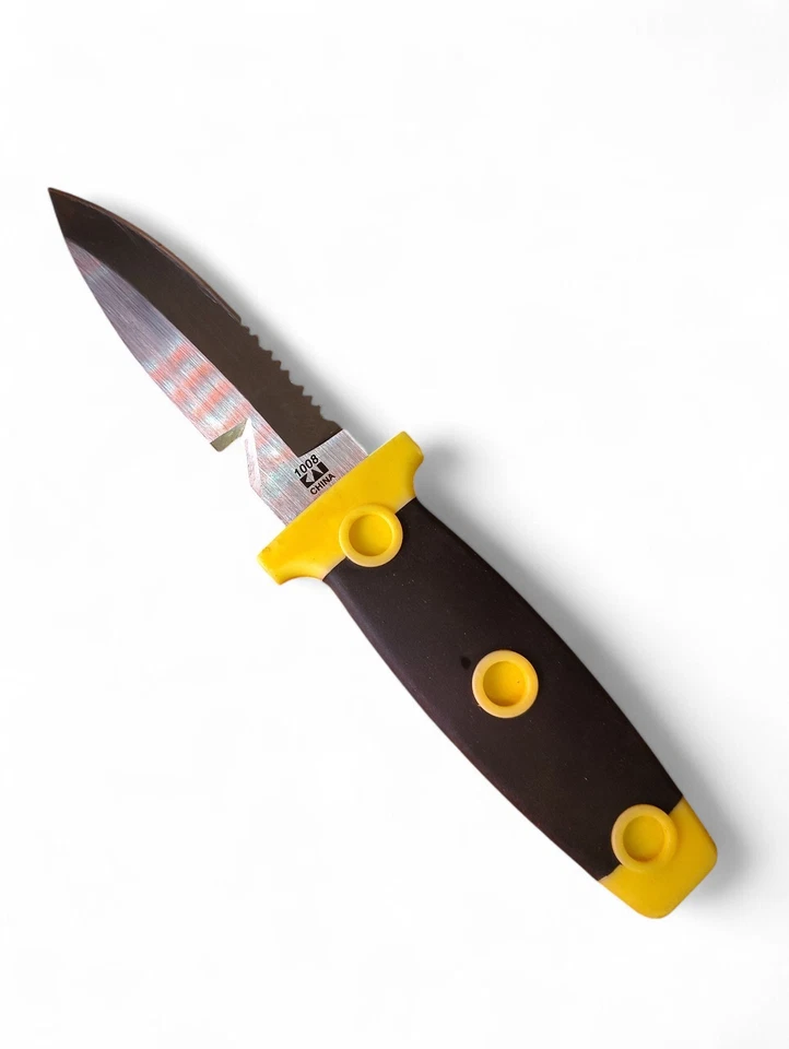 Cuchillo de buceo Kershaw Sea-Hunter 1008 | Hoja fija de acero inoxidable con funda Foto 2 de 4