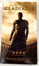 Gladiator VHS Video Russell Crowe - Brand New Sealed g