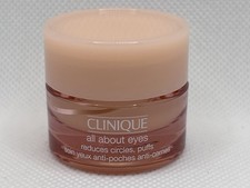 Clinique All About Eyes Travel Size 0.21oz Reduces Circles Puffiness NWOB