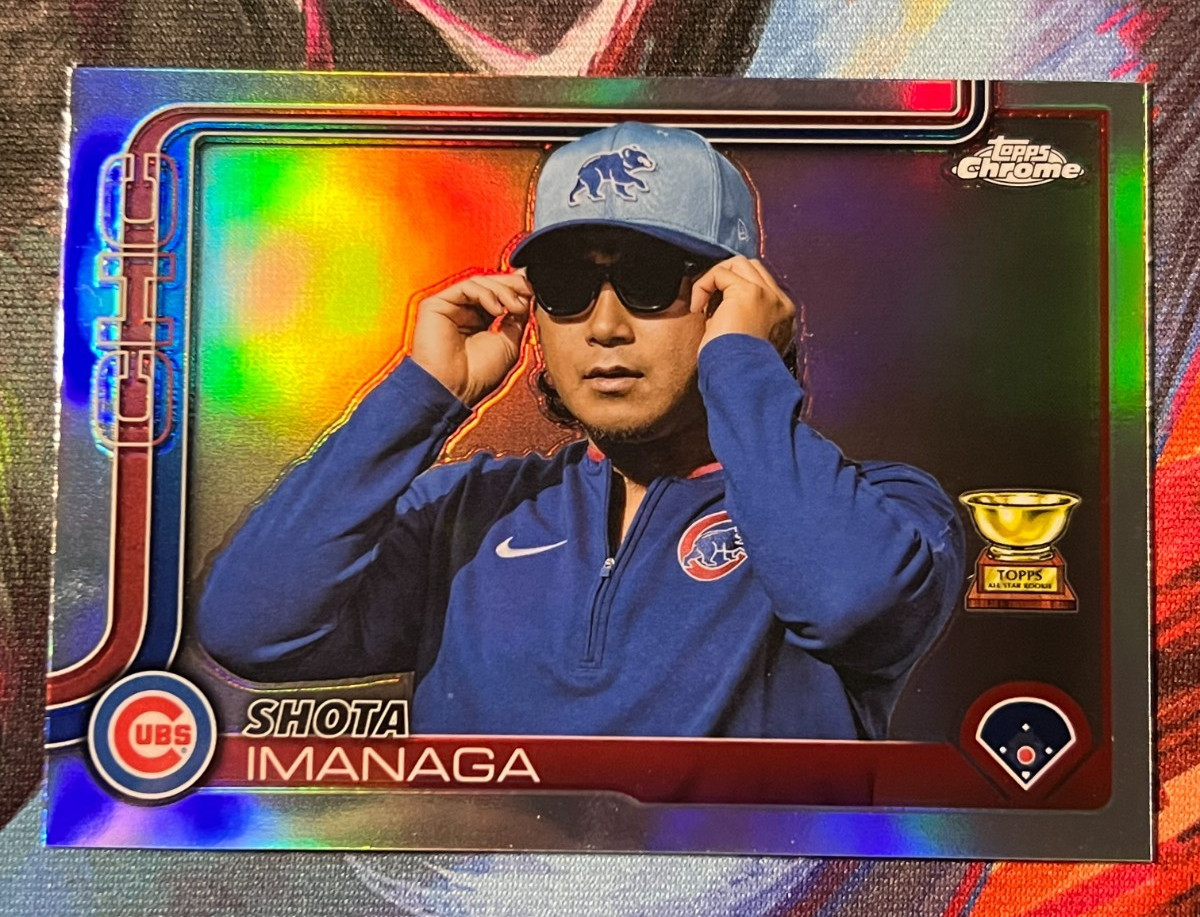 2025 Topps Chrome SHOTA IMANAGA Image Variation Photo SP Refractor 149
