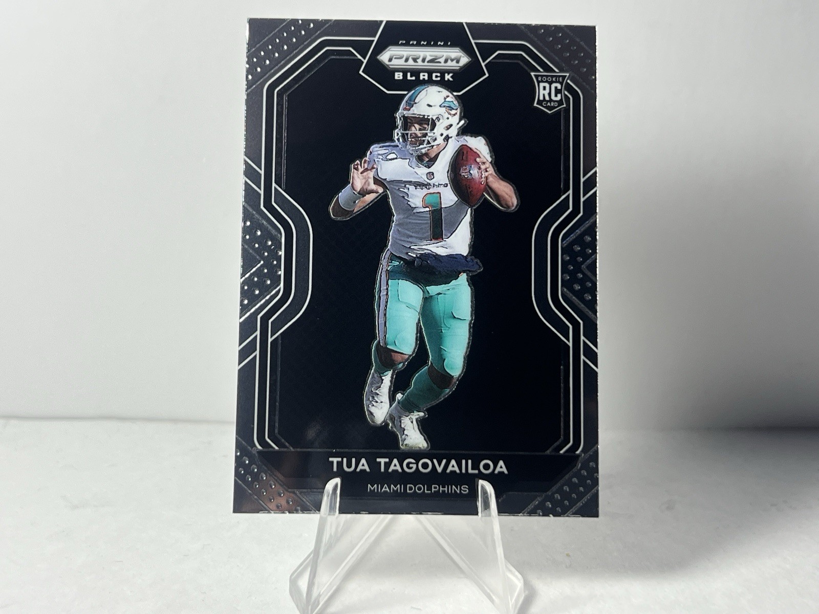 2020 Panini Chronicles - Prizm Black Tua Tagovailoa #PB-2 (RC)