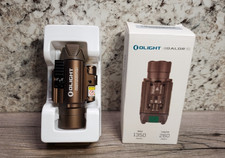 Olight Baldr Pro Tactical Weapon Light Bronze 1350 Lumens Green Laser