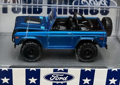 M2 Machines 1976 Ford Bronco R98 25-12 Blue New For 2025
