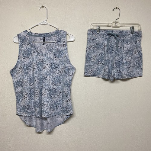 Nordstrom Jaclyn Intimates Pyjama Gr. Medium Tanktop Shorts Taschen weich - Bild 7 von 7