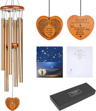 Wind Chimes for Outside,30" Large Deep Tone Sympathy Chimes, Memorial Loss of Lo