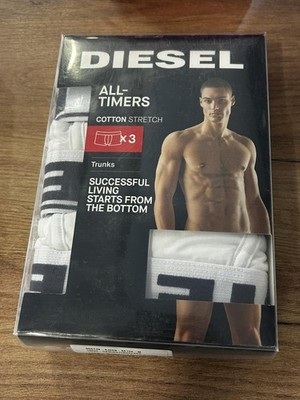 Diesel Men's Underwear Size M 3 Pack Boxer Set 00ST3V