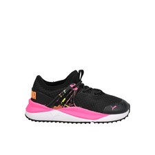 PUMA Pacer Future Splatter Neon Ac Slip On Toddler Girls Size 5 M Sneakers Casu