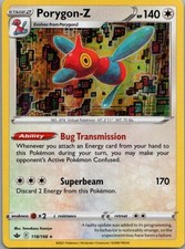Porygon-Z 118/198 Chilling Reign Rare Holo NM Pokemon TCG