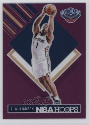 2024 Panini NBA Hoops Tribute Premium Purple Prizm 71/249 Zion Williamson 05ks
