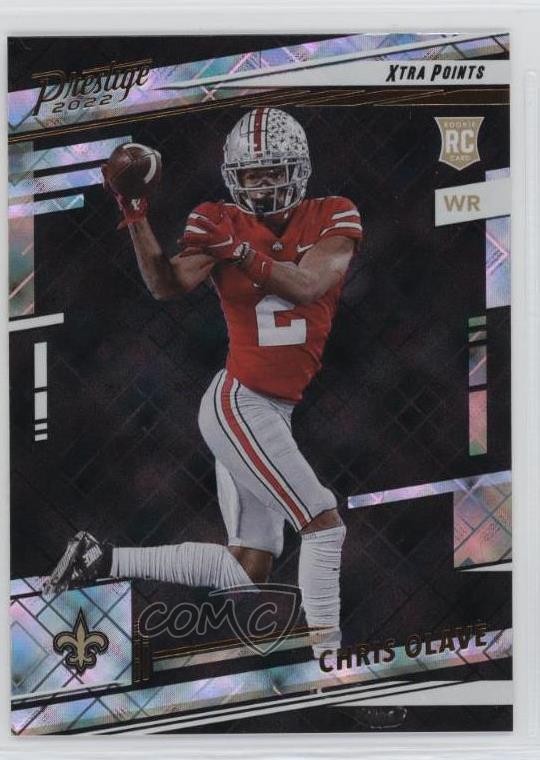 2022 Panini Prestige Rookies Xtra Points Diamond Chris Olave #310 11sd