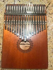 Helesin Kalimba Thumb Piano 17 Keys Portable Finger Thumb Piano
