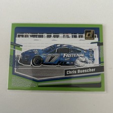 2024 Panini Donruss NASCAR Cars Chris Buescher #87 Lime Green /149