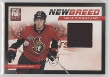 2011-12 Panini Elite New Breed Materials Mika Zibanejad #16 d9r