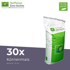 Körnermais, 30 x 25 kg Sack Einzelfuttermittel, Futtermais, Mais, Hühnerfutter